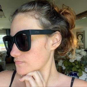 QUAY After Hours Black Sunglasses